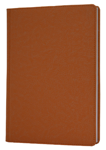 Ежедневник недатированный А6 Бриск Peluche Темно-коричневый 176 л ЗВ-15