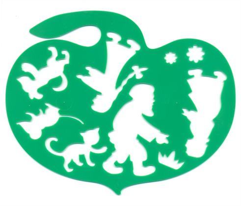 Трафарет для детского творчества Луч "Репка" 20С 1360-08