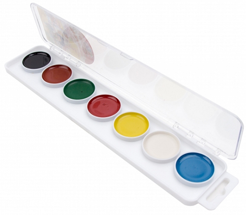 Акварель набор Гамма-Н Захоплення 7 цветов 312040 фото 2