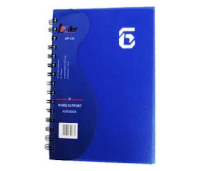 Блокнот-спираль А5 пластиковая обложка 150 л 6 разделителей SPPA5-150