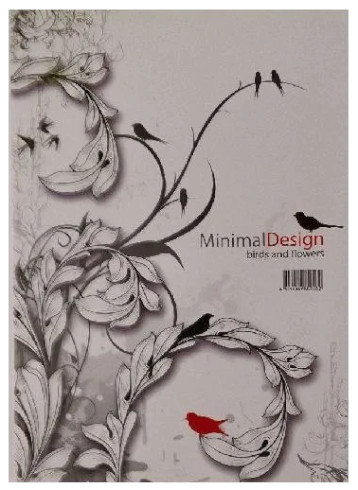 Блокнот-спираль-cверху А5 50 л # офсетный, Minimal 102020/1 