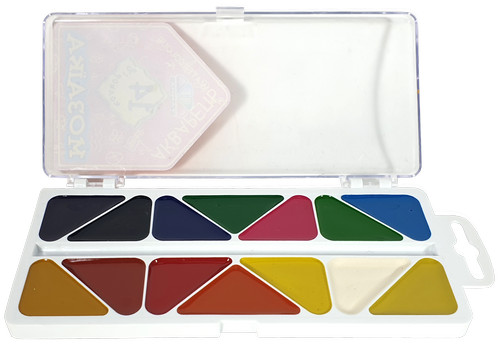 Акварель набор Гамма - Мозаика 14 цветом фото 2