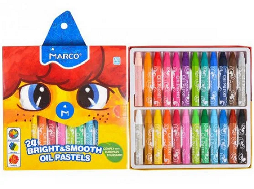 Пастель масляная Marco Colorite 24 цветов 1100OP-24CB, 4800ОР-24СВ Пастель масляная Marco Colorite 24 цветов 1100OP-24CB, 4800ОР-24СВ