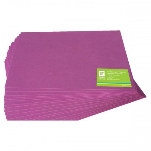 Фоамиран Малиновый цветная пористая резина А4 7716