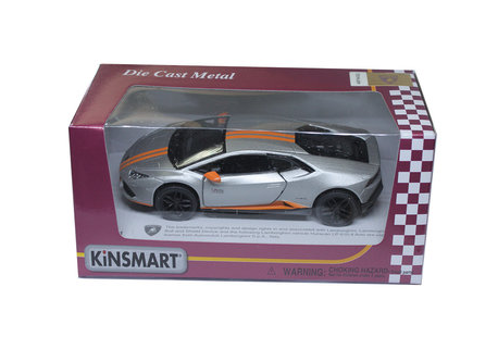 Машинка Kinsmart Lamborghini Huracan LP610-4 AVIO KT5401W Машинка Kinsmart Lamborghini Huracan LP610-4 AVIO KT5401W