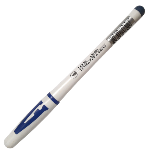 Ручка гелевая Leader Синяя LR-801