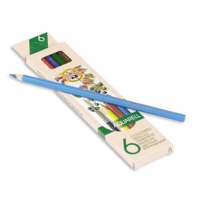 Карандаши акварельные цветные KOH-I-NOOR 6 цветов шестигранные Карандаши акварельные цветные KOH-I-NOOR 6 цветов шестигранные