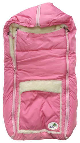 Конверт для новорожденного, для девочки, в коляску Flav, с натуральным мехом 12919 Конверт для новорожденного, для девочки, в коляску Flav, с натуральным мехом 12919