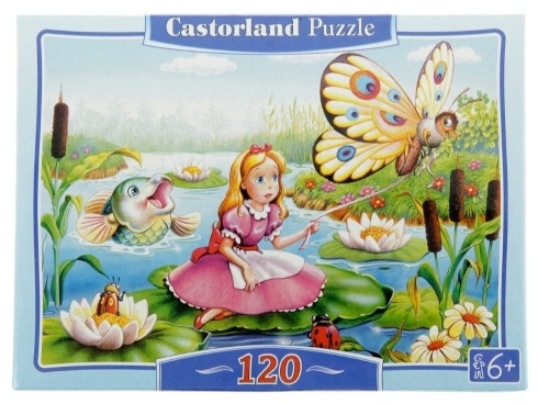 Игрушка Пазлы 120 Castorland 32 х 23 см Дюймовочка В-12305 Игрушка Пазлы 120 Castorland 32 х 23 см Дюймовочка В-12305