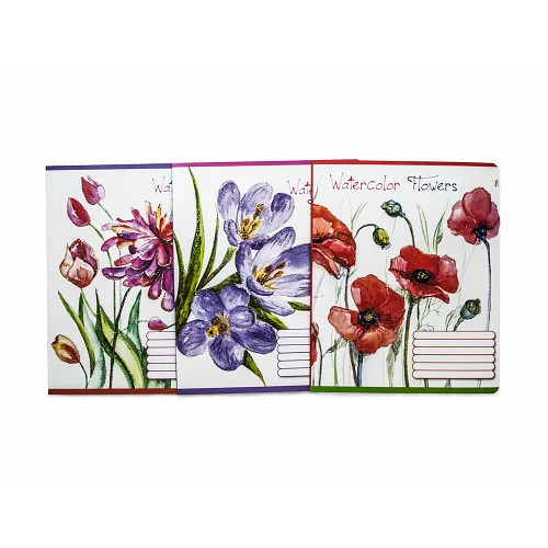 Тетрадь 12 л линия Аркуш, Тетрада микс 92053