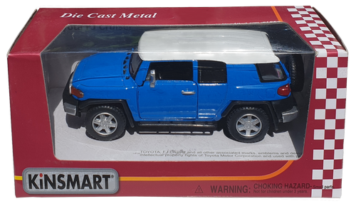 Машинка Kinsmart Toyota FJ Cruiser KT5343W Машинка Kinsmart Toyota FJ Cruiser KT5343W