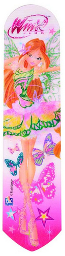 Закладка пластиковая 2D Winx 1В 19 * 4,5 см 705371