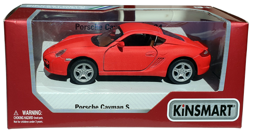 Машинка Kinsmart Porche Cayman S KT5307W Машинка Kinsmart Porche Cayman S KT5307W