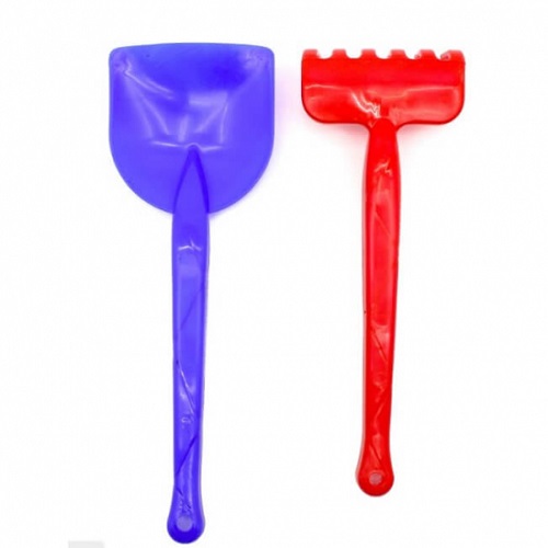 Игрушка Пластиковая Лопатка и Грабли 33 см Максимус 5036 Игрушка Пластиковая Лопатка и Грабли 33 см Максимус 5036