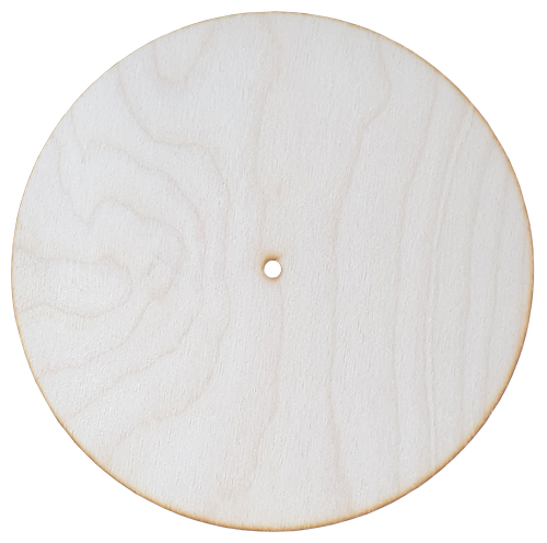 Основа для часов из фанеры 4 мм № 30 Круглая d = 35 см AS-4855