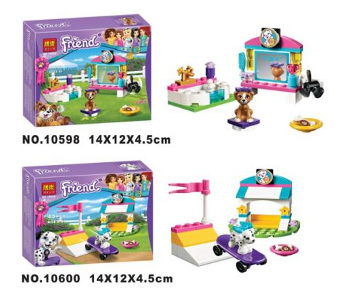 Игрушка Конструктор Friends 44 - 45 деталей 10598-10600 Игрушка Конструктор Friends 44 - 45 деталей 10598-10600