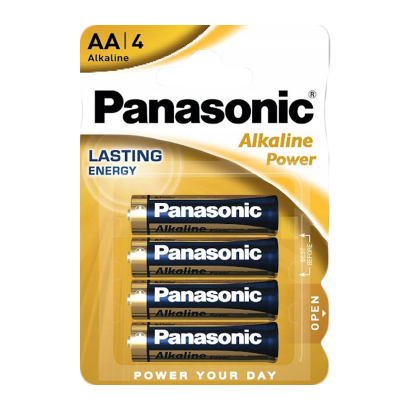 Батарейка пальчиковая AA LR6 Panasonic Alkaline Power 1шт 01.2032г 10221 фото 2 Батарейка пальчиковая AA LR6 Panasonic Alkaline Power 1шт 01.2032г 10221 фото 2