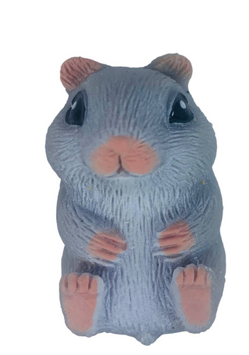 Игрушка Силиконовая тянучка Хомяк серый 5 см 11160 Игрушка Силиконовая тянучка Хомяк серый 5 см 11160