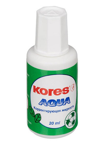 Корректор жидкий с кисточкой Kores 20 мл  Водный! 69101