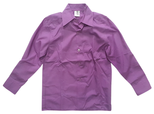 Рубашка с длинным рукавом, сиреневая р. 26 14277 Рубашка с длинным рукавом, сиреневая р. 26 14277