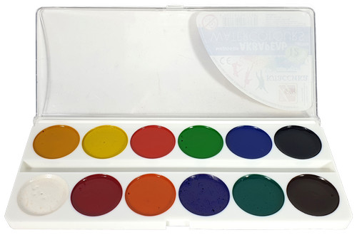 Акварель набор Луч "Классика"  12 цветов фото 2