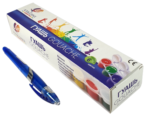 Гуашь набор Луч "Классика"  6 цветов 20мл  21С1375-08 фото 3