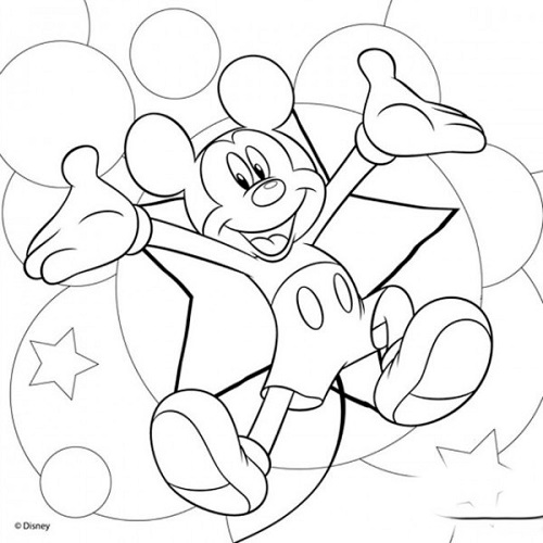 Холст с контуром Микки Маус - 2 на подрамнике 25 х 25 см 950735 Холст с контуром Микки Маус - 2 на подрамнике 25 х 25 см 950735