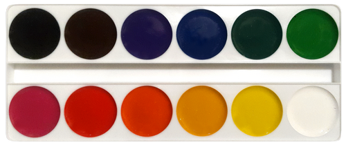 Акварель набор Луч "Зоо" 12 цветов, картонная упаковка 19С1247-08 фото 2