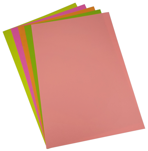 Бумага цветная с двух сторон Неоновая 5 листов AS-0546, Р-0204