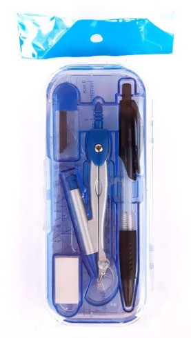 Готовальня 4 предмета, 3 линейки Josef Otten AH-1688