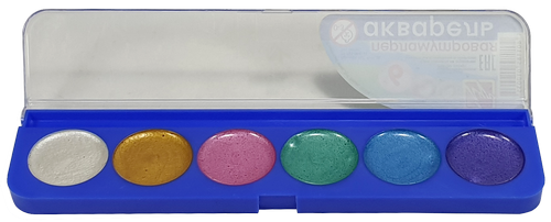 Акварель набор Луч Перламутровая  6 цветов 16С 1117-08   фото 2