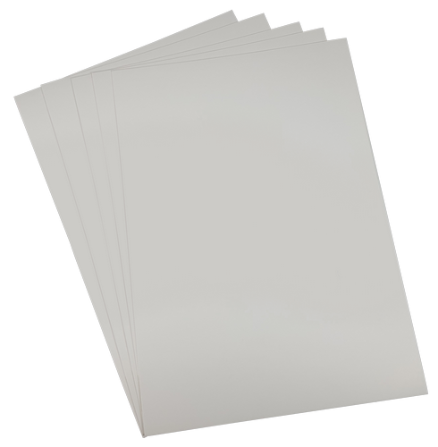 Картон Белый с двух сторон 5 листов 300 г Атлас AS-0551, P-0214 фото 2