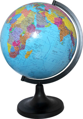 Глобус политический Украина 32 см пластик  01614