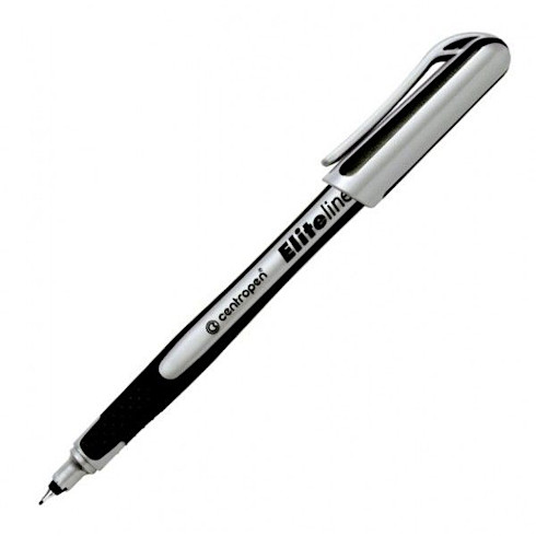 Ручка капиллярная линер Centropen 0,3 Elite Liner черный  4721/01