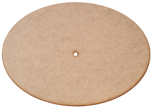 Основа для часов из МДФ № 6 Овал 35 x 25 см AS-6506, М-2006