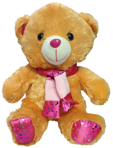 Игрушка Мягкая Мишка Микс в шарфе с блестками 21 см музыкальный BL7-2, B5, B10 Игрушка Мягкая Мишка Микс в шарфе с блестками 21 см музыкальный BL7-2, B5, B10