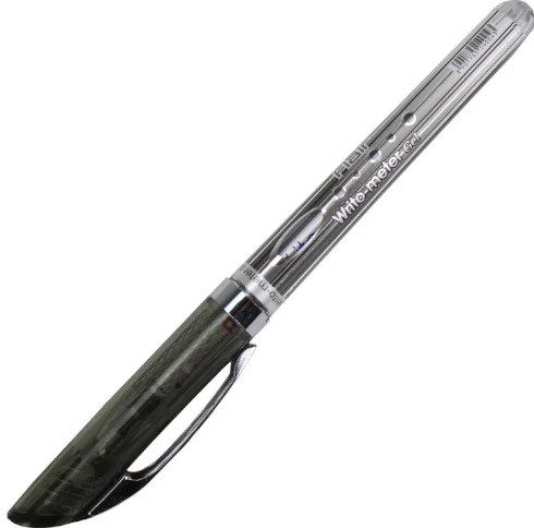 Ручка гелевая Flair Writometer Gel Черная 1200м  747А