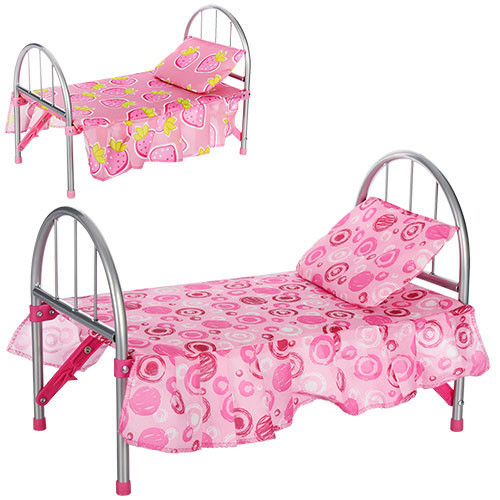 Игрушка Кроватка металлическая Baby Tilly 9342 Игрушка Кроватка металлическая Baby Tilly 9342