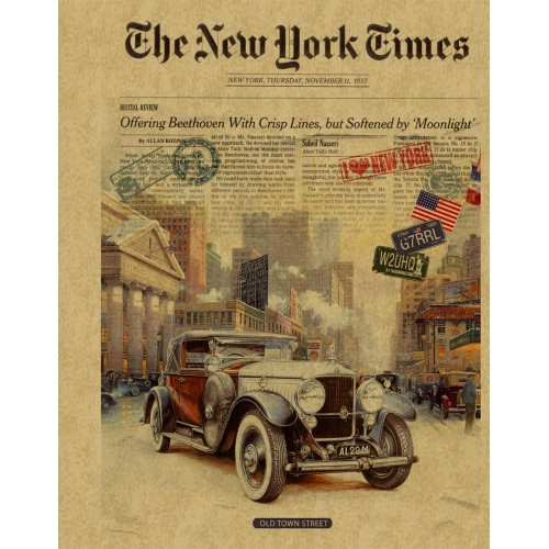 Блокнот-спираль Офорт А5 96 л # Крафт, закрытая спираль 5896К