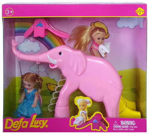 Кукли Defa Lucy Дети на игровой площадке 8277 Кукли Defa Lucy Дети на игровой площадке 8277