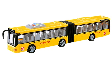 Игрушка Машинка City Service Автобус Гармошка со светом, двери открываются, 43 см WY913А Игрушка Машинка City Service Автобус Гармошка со светом, двери открываются, 43 см WY913А