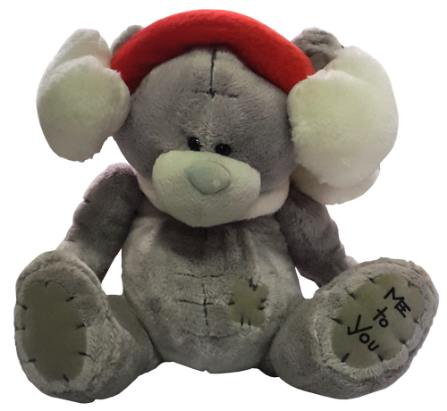 Игрушка Мягкая Мишка в Наушниках 19 см 06-3 Игрушка Мягкая Мишка в Наушниках 19 см 06-3