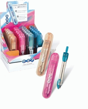 Циркуль Peppy Pinto в пластиковом пенале  17781