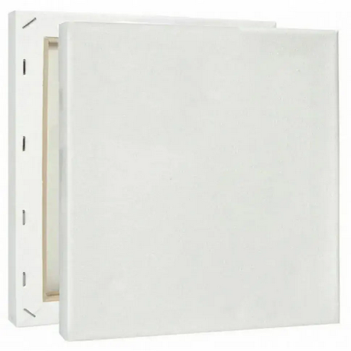 Холст на подрамнике хлопок 40 х 40 см акриловый грунт, планка 25х16мм  AS-0824