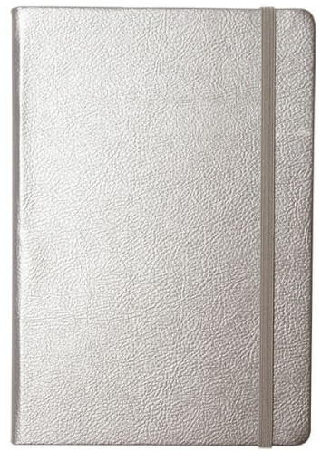 Блокнот на резинке Skiper А5 / 96 Star Dream серебро SK-5835