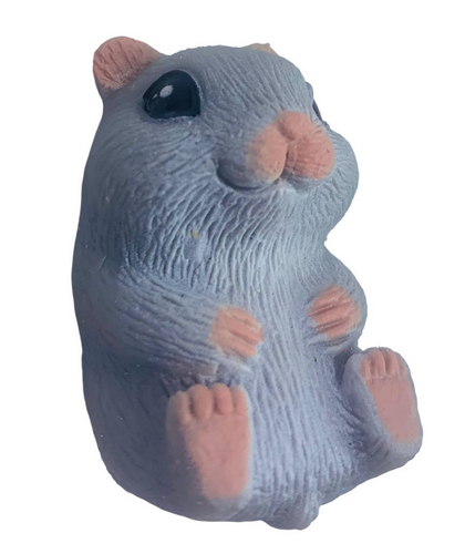 Игрушка Силиконовая тянучка Хомяк серый 5 см 11160 фото 2 Игрушка Силиконовая тянучка Хомяк серый 5 см 11160 фото 2