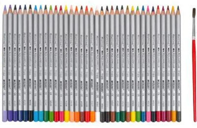 Карандаши акварельные цветные Marco Raffine 36 цветов, шестигранные  7120-36СВ фото 2