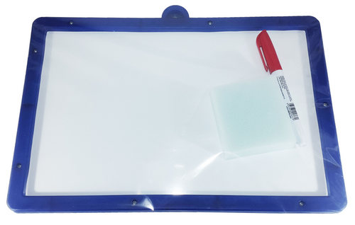 Доска Магнитная сухостираемая с пластиковой рамкой 33,5 х 23.8 см с маркером AS-0221 Доска Магнитная сухостираемая с пластиковой рамкой 33,5 х 23.8 см с маркером AS-0221