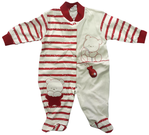 Комбинезон Bebelinna р.56-62 махра, кремовый с рыбкой 12397 Комбинезон Bebelinna р.56-62 махра, кремовый с рыбкой 12397