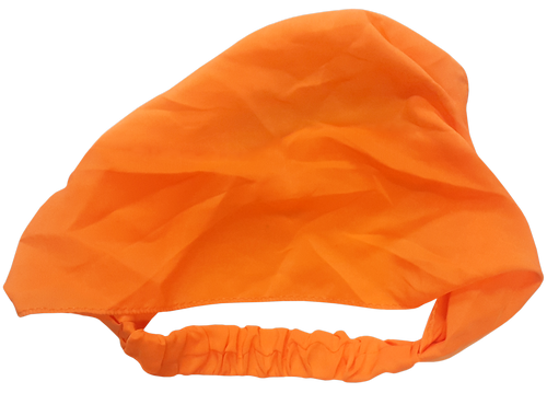 Бандана детская с резинкой, яркая однотонная, синтетика 12093 Бандана детская с резинкой, яркая однотонная, синтетика 12093